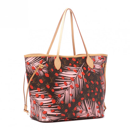 Louis Vuitton Monogram Jungle Dots Neo Neverfull MM Sugar Pink Poppy 2 of 7