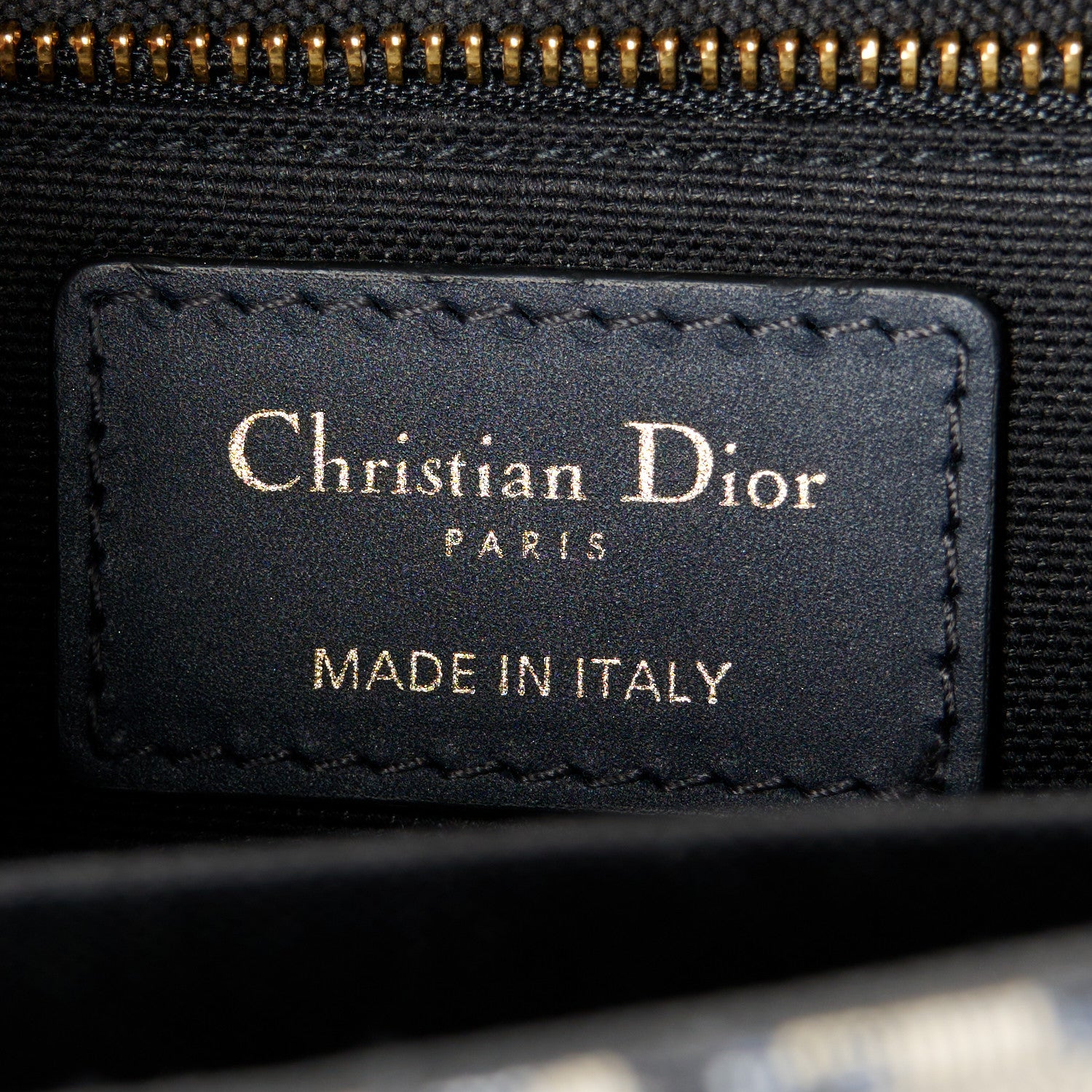 Christian Dior Oblique 30 Montaigne Flap Bag Blue 6 of 11