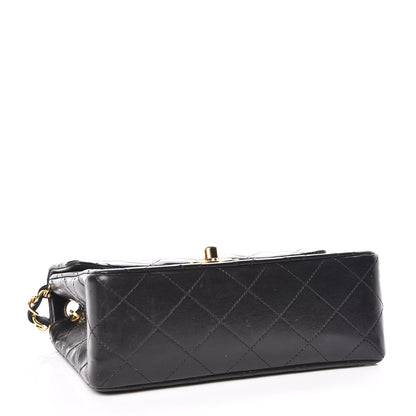 Chanel Lambskin Quilted Mini Square Flap Black 4 of 13