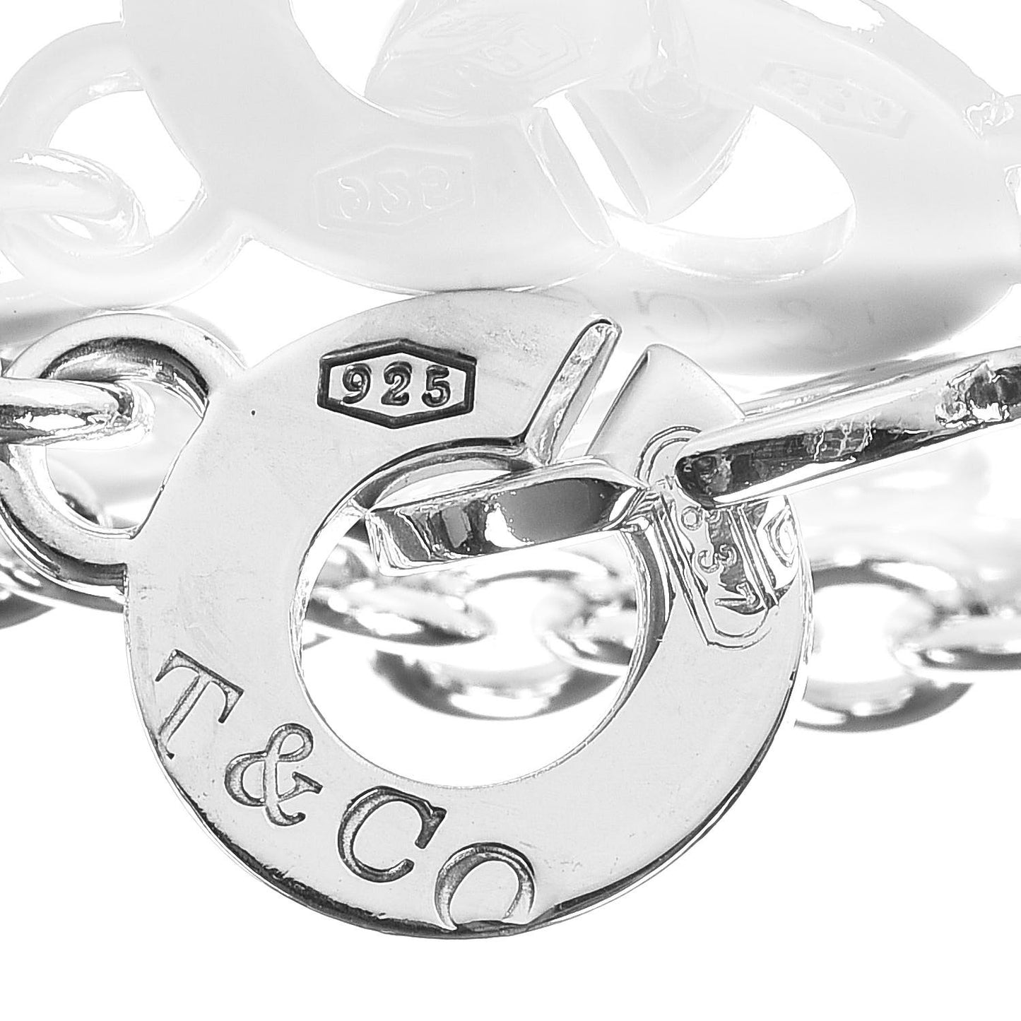 Sterling Silver 1837 Circle Clasp Bracelet