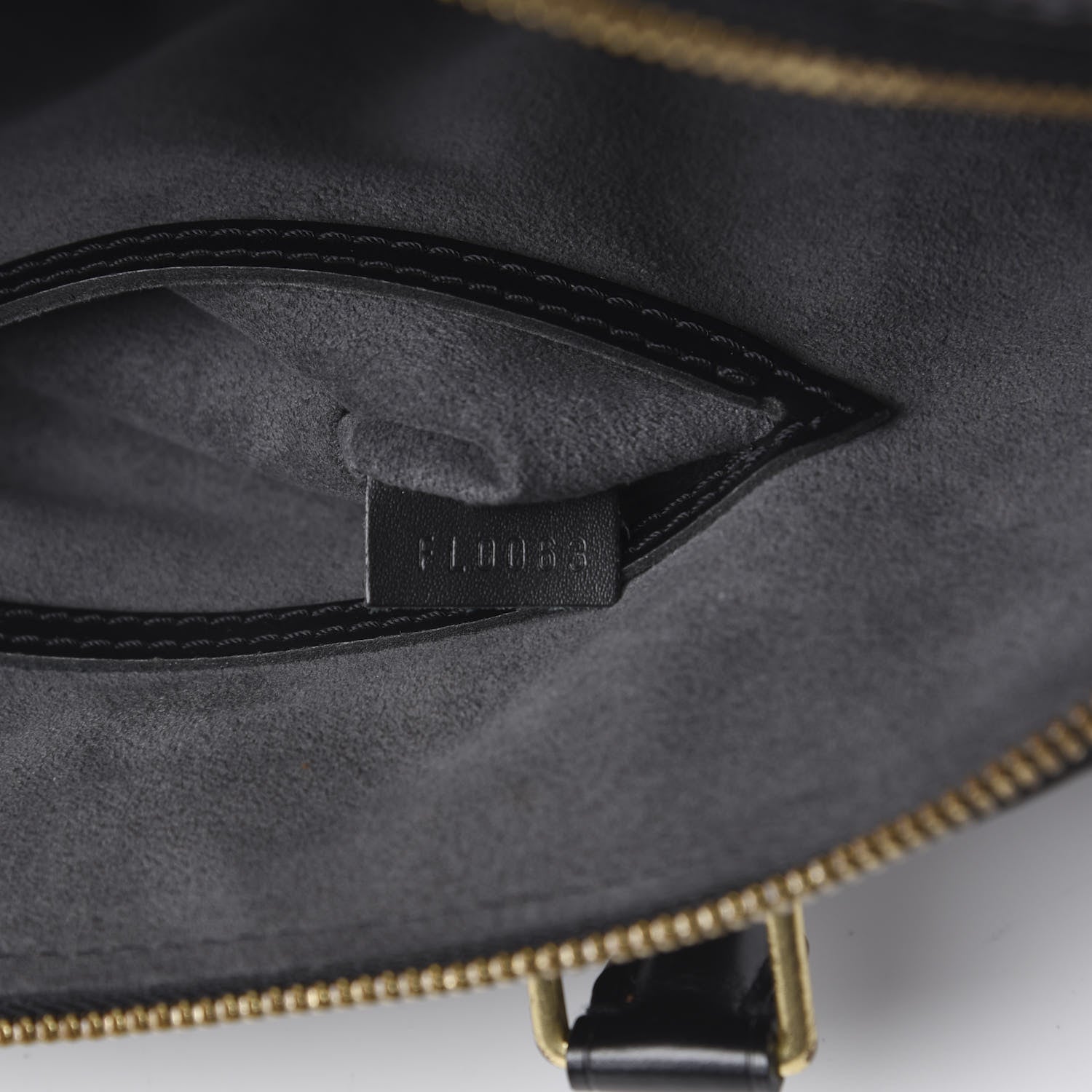 Louis Vuitton Epi Alma PM Black 7 of 9