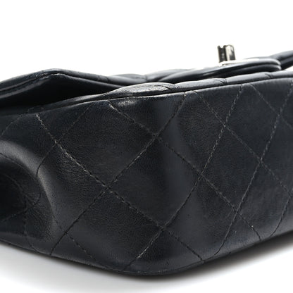 Chanel Lambskin Quilted Valentine Charms Mini Rectangular Flap Black 8 of 10