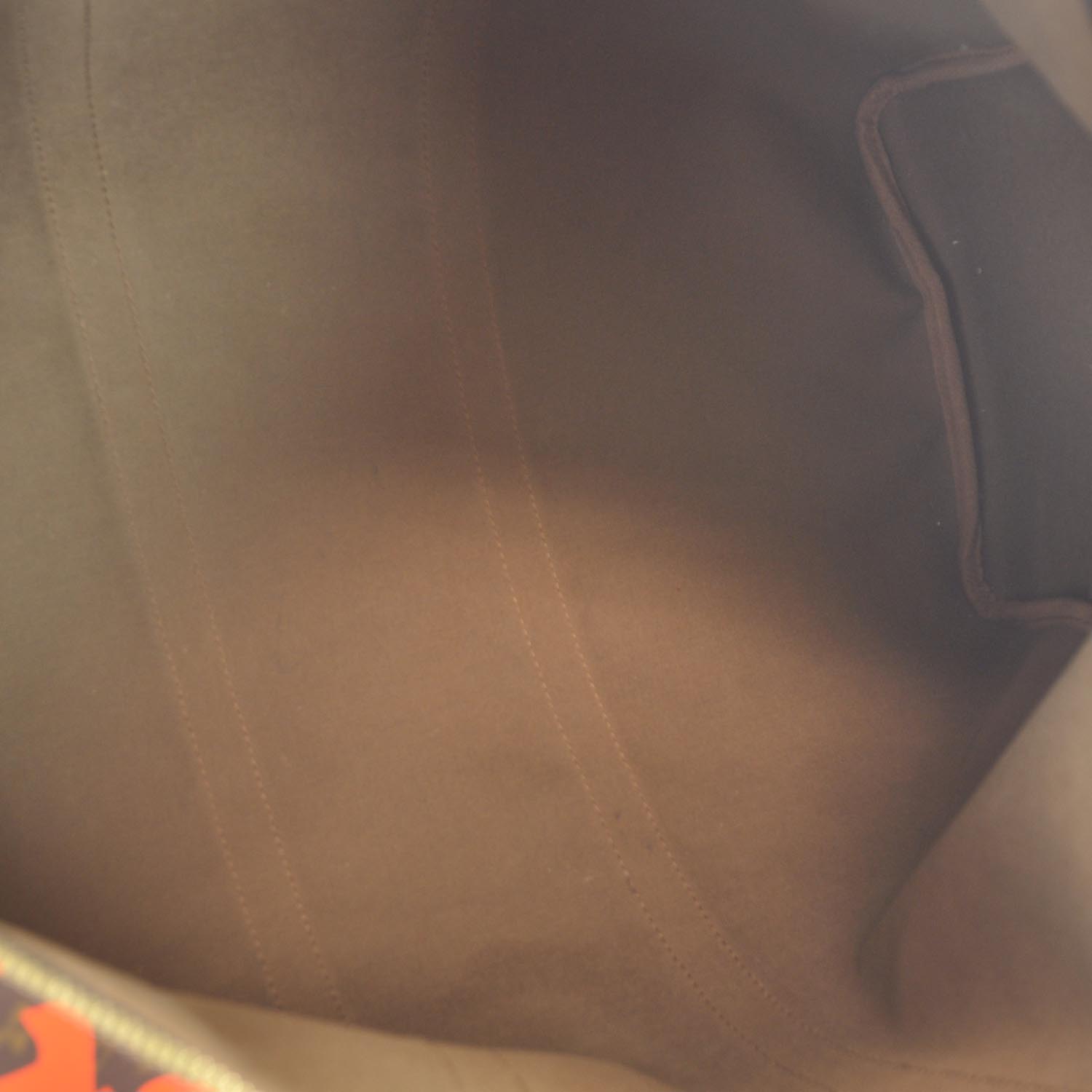 Louis Vuitton Monogram Graffiti Keepall 50 Orange 7 of 11