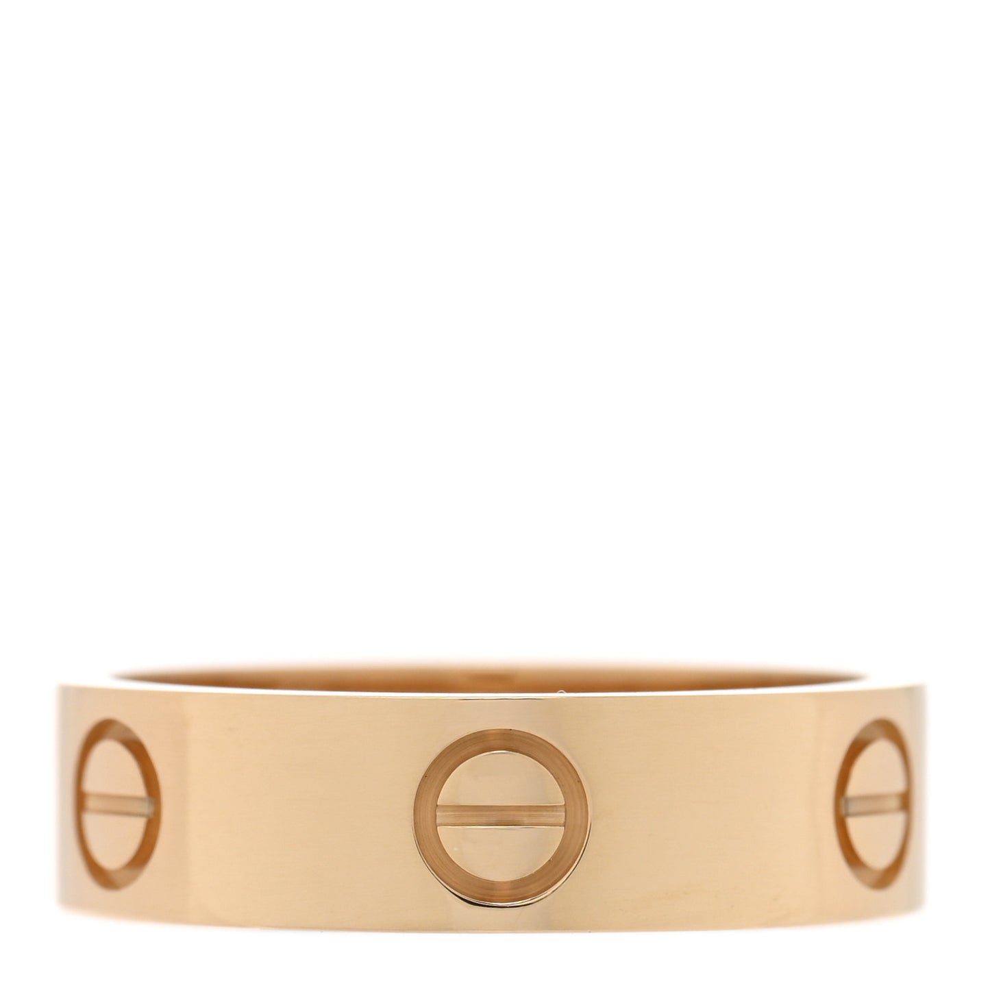 18K Yellow Gold 5.5mm LOVE Ring 56 7.5