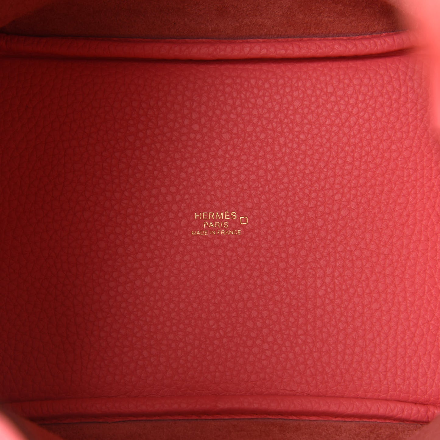 Taurillon Clemence Matte Alligator Picotin Lock Touch 18 PM Rose Azalee
