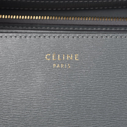 Celine Liege Calfskin Medium Classic Box Flap Bag Storm 7 of 7