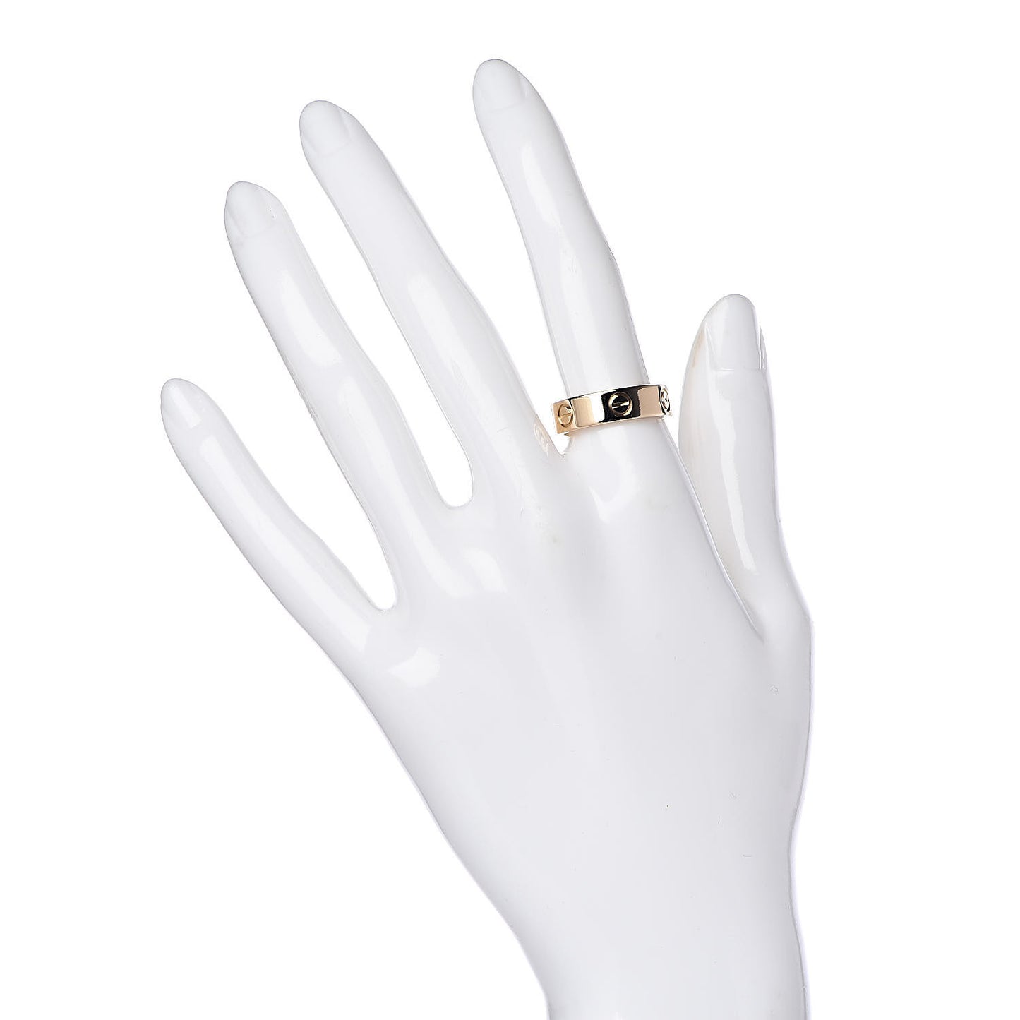18K Yellow Gold 5.5mm LOVE Ring 54 6.75