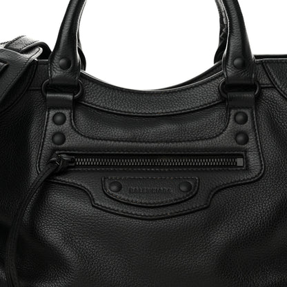 Balenciaga Grained Calfskin Black Hardware Neo Classic City Black 8 of 20