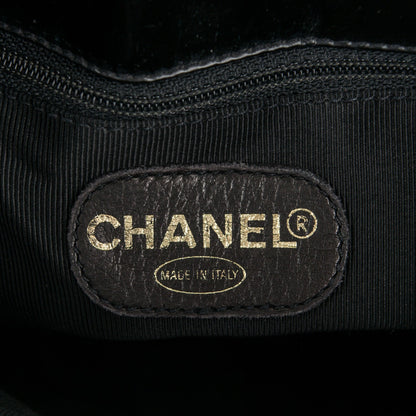 Chanel Patent Flap Shoulder Bag Black 6 of 7
