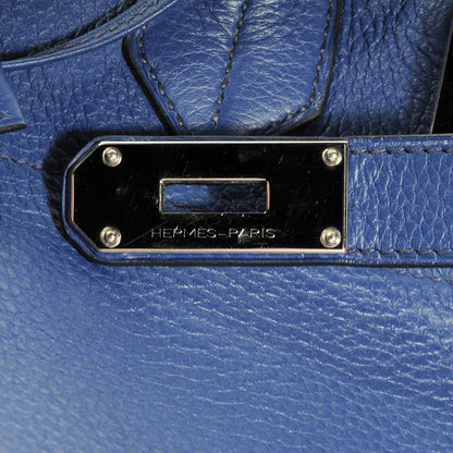 Hermes Taurillon Clemence JPG Birkin 42 Bleu Saphir 5 of 9