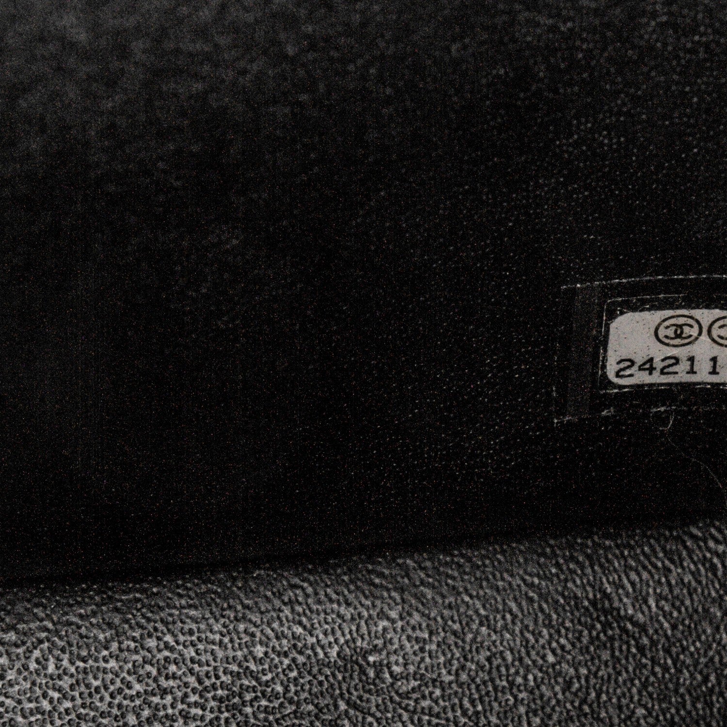 Chanel Crumpled Calfskin Quilted Mini Square Flap So Black 7 of 7