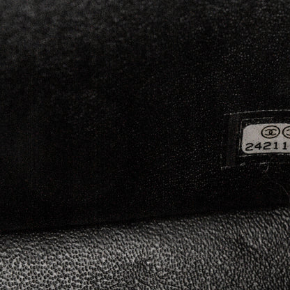 Chanel Crumpled Calfskin Quilted Mini Square Flap So Black 7 of 7