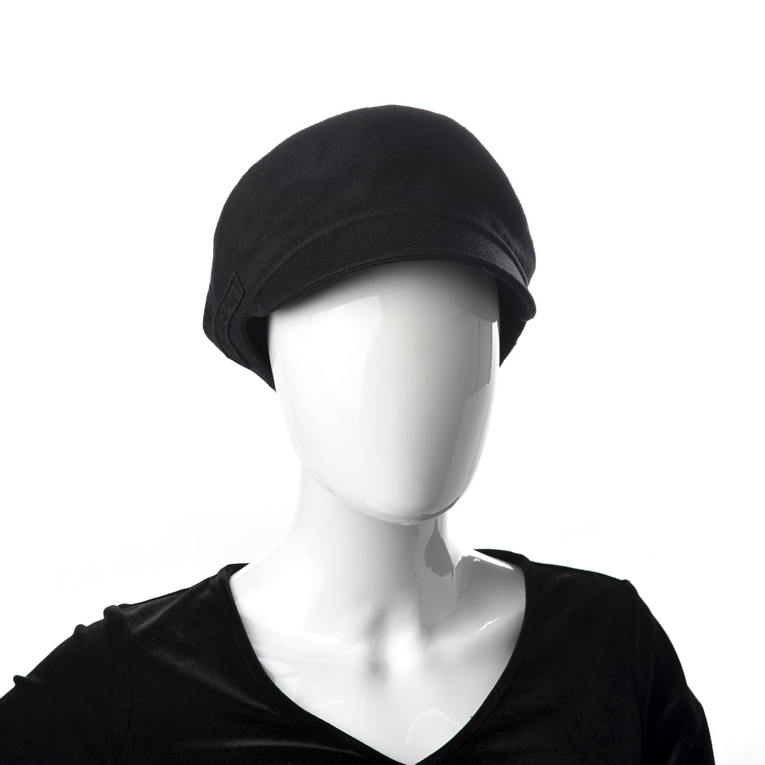 Gucci Wool Military Badges Cap XL Black 2 of 8