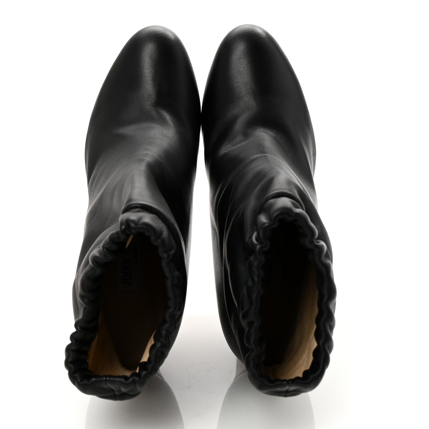 Calfskin Marva 85 Ankle Boots 40 Black