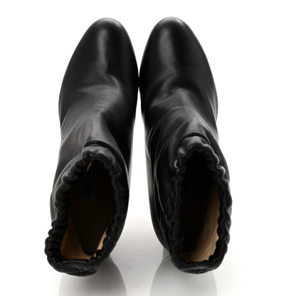 Jimmy Choo Calfskin Marva 85 Ankle Boots 40 Black 2 of 8