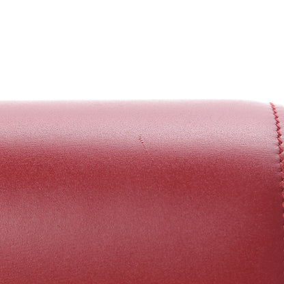 Celine Smooth Calfskin Small Classic Box Flap Bag Red 10 of 10
