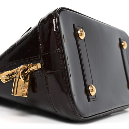Louis Vuitton Vernis Alma PM Amarante 8 of 9