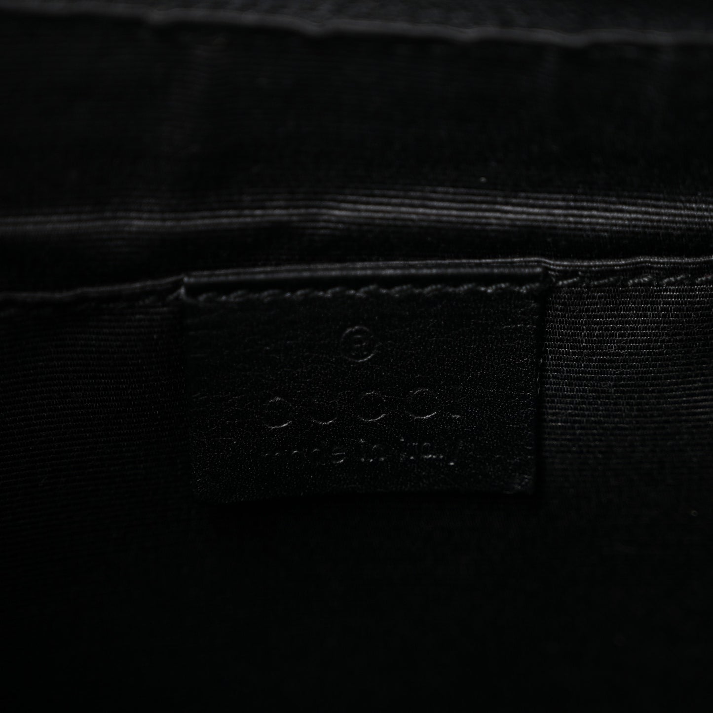 Monogram Pochette Black