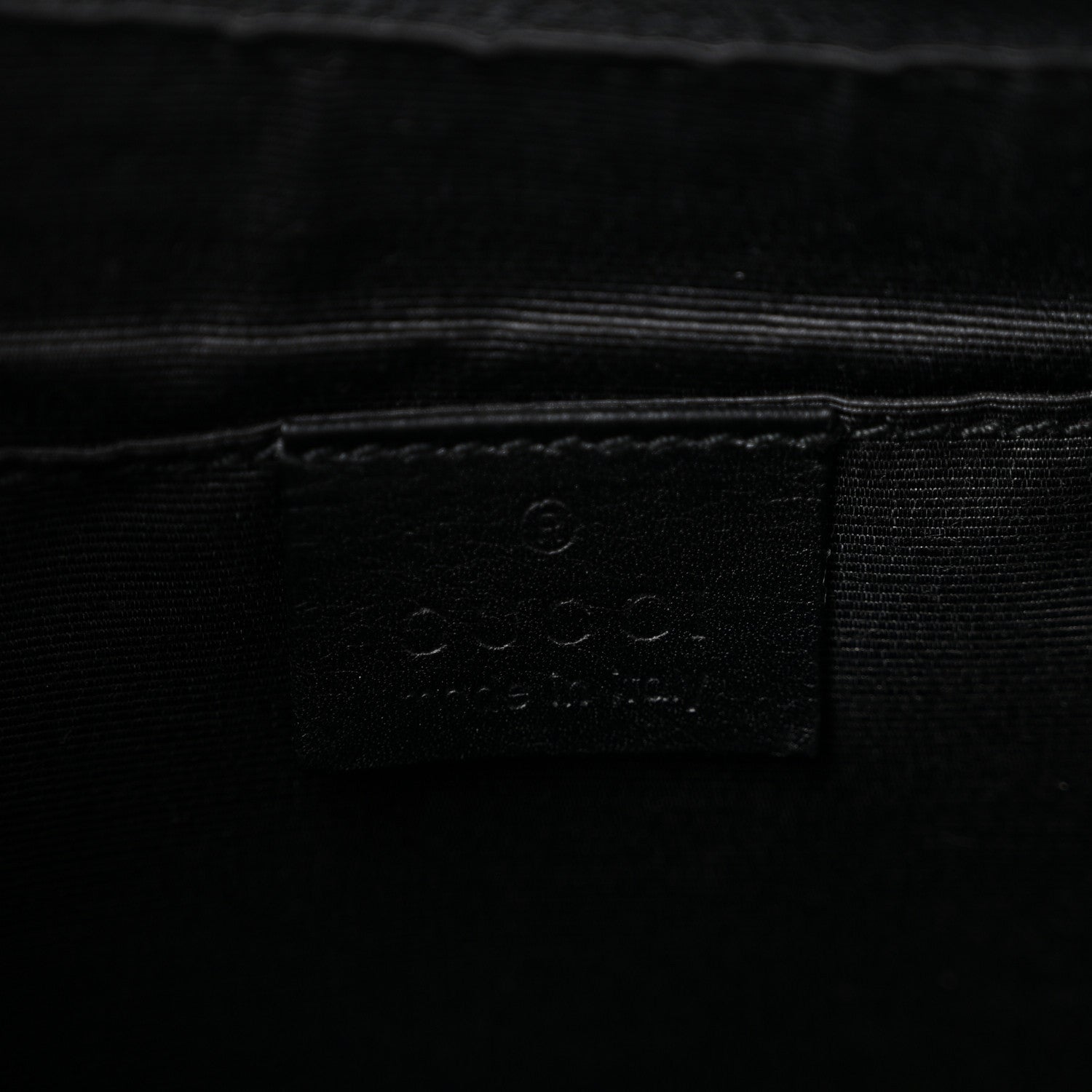 Gucci Monogram Pochette Black 6 of 12
