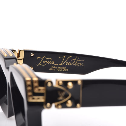 Louis Vuitton Acetate 1.1 Millionaires Sunglasses Z1165E Black 5 of 7