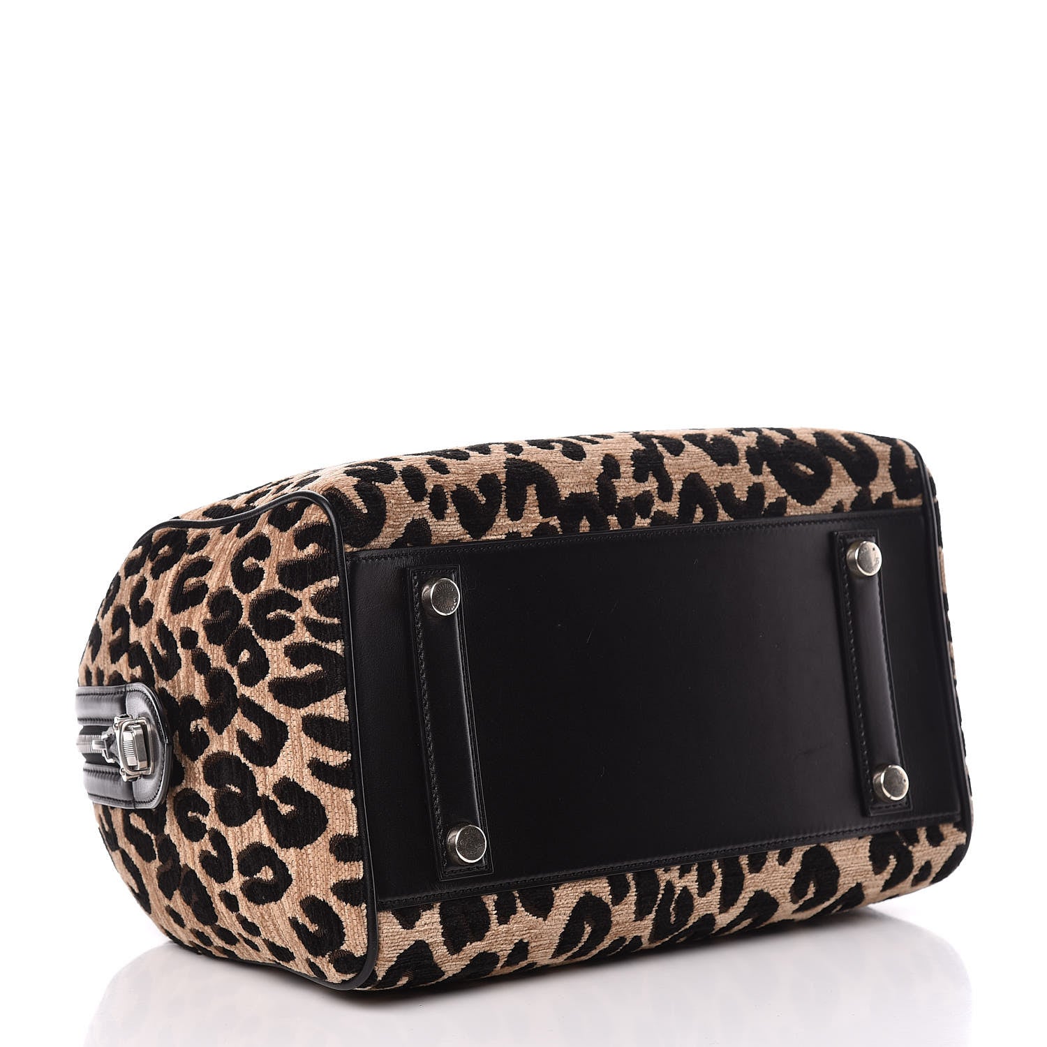 Louis Vuitton Jacquard Velvet Leopard Print Stephen Sprouse Speedy 5 of 12