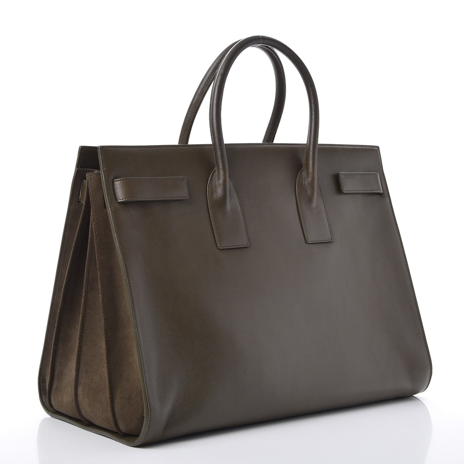 Saint Laurent Calfskin Large Sac De Jour Carryall Mousse 3 of 18