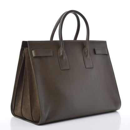 Saint Laurent Calfskin Large Sac De Jour Carryall Mousse 3 of 18