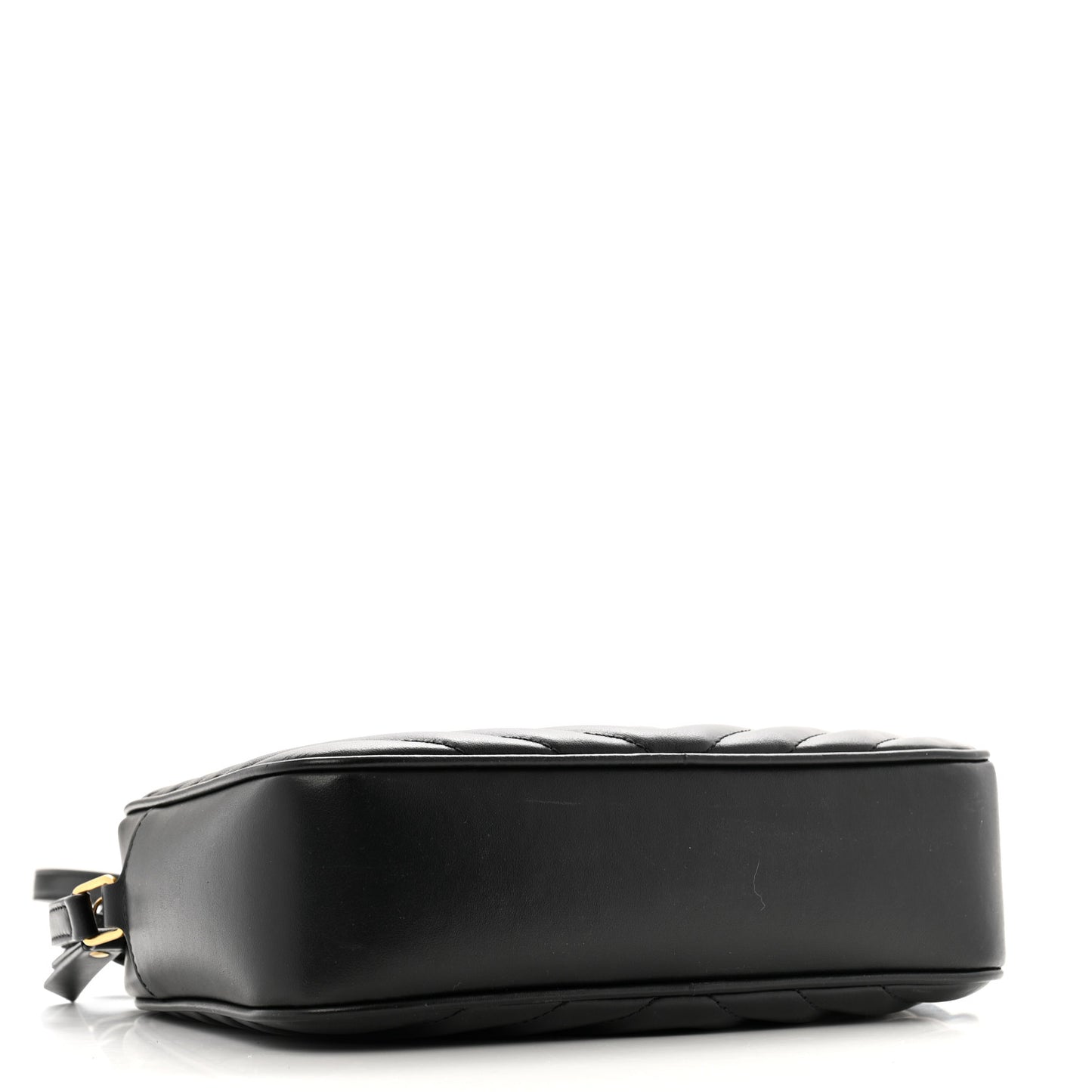 Calfskin Matelasse Monogram Lou Camera Bag Black