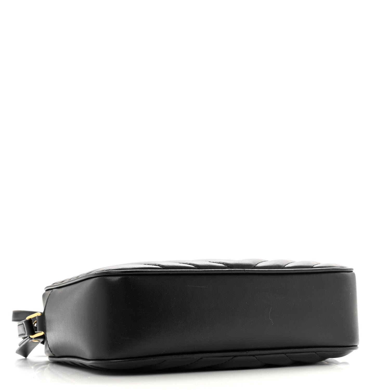Saint Laurent Calfskin Matelasse Monogram Lou Camera Bag Black 4 of 12