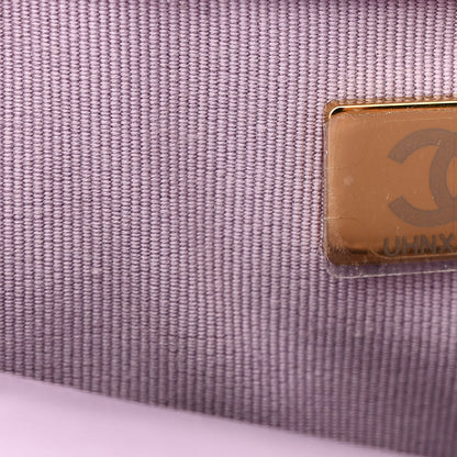 Chanel Lambskin Quilted Braided CC Small Flap Lilac 7 of 11