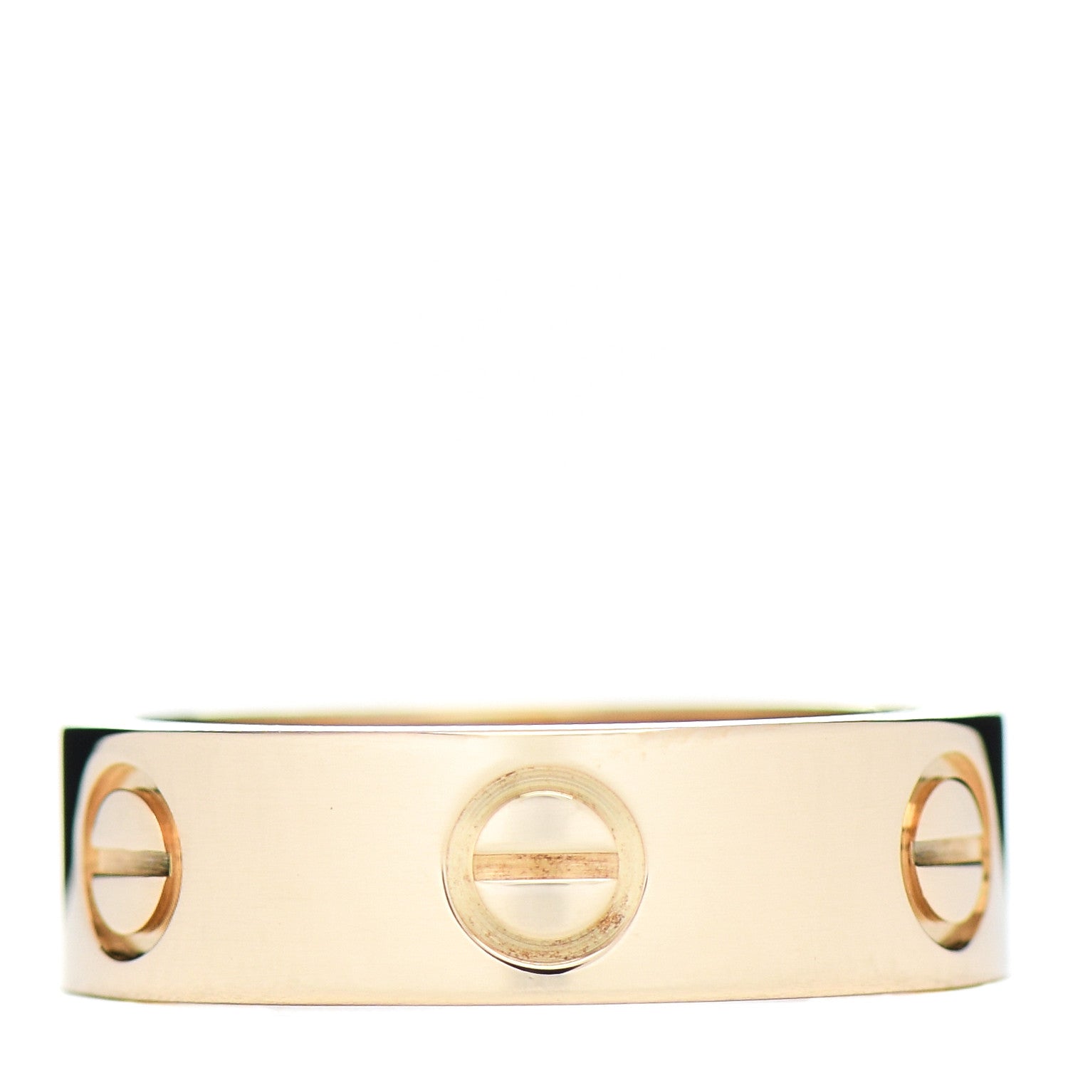 Cartier 18K Yellow Gold 5.5mm LOVE Ring 51 5.75 3 of 4