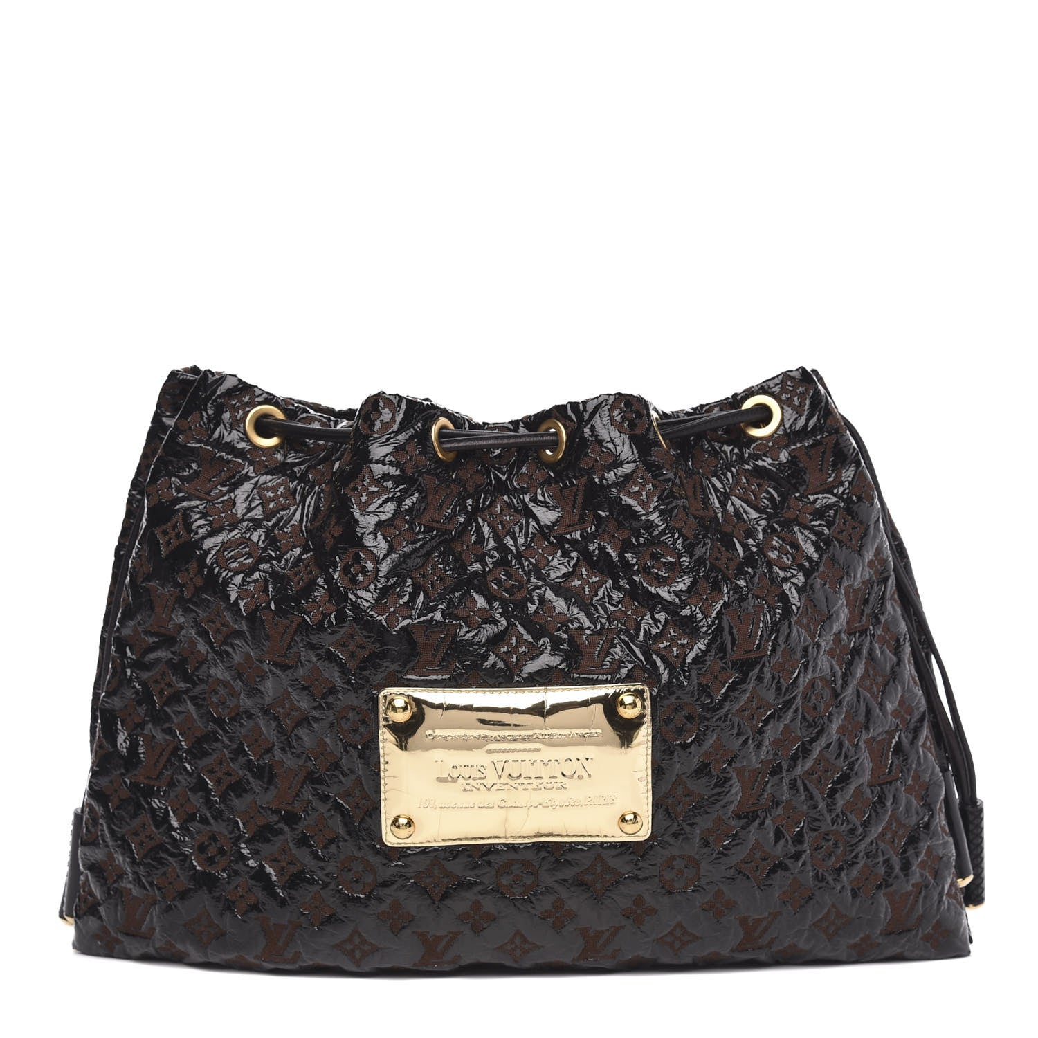 Louis Vuitton Vinyl Monogram Squishy Inventeur Black 1 of 9