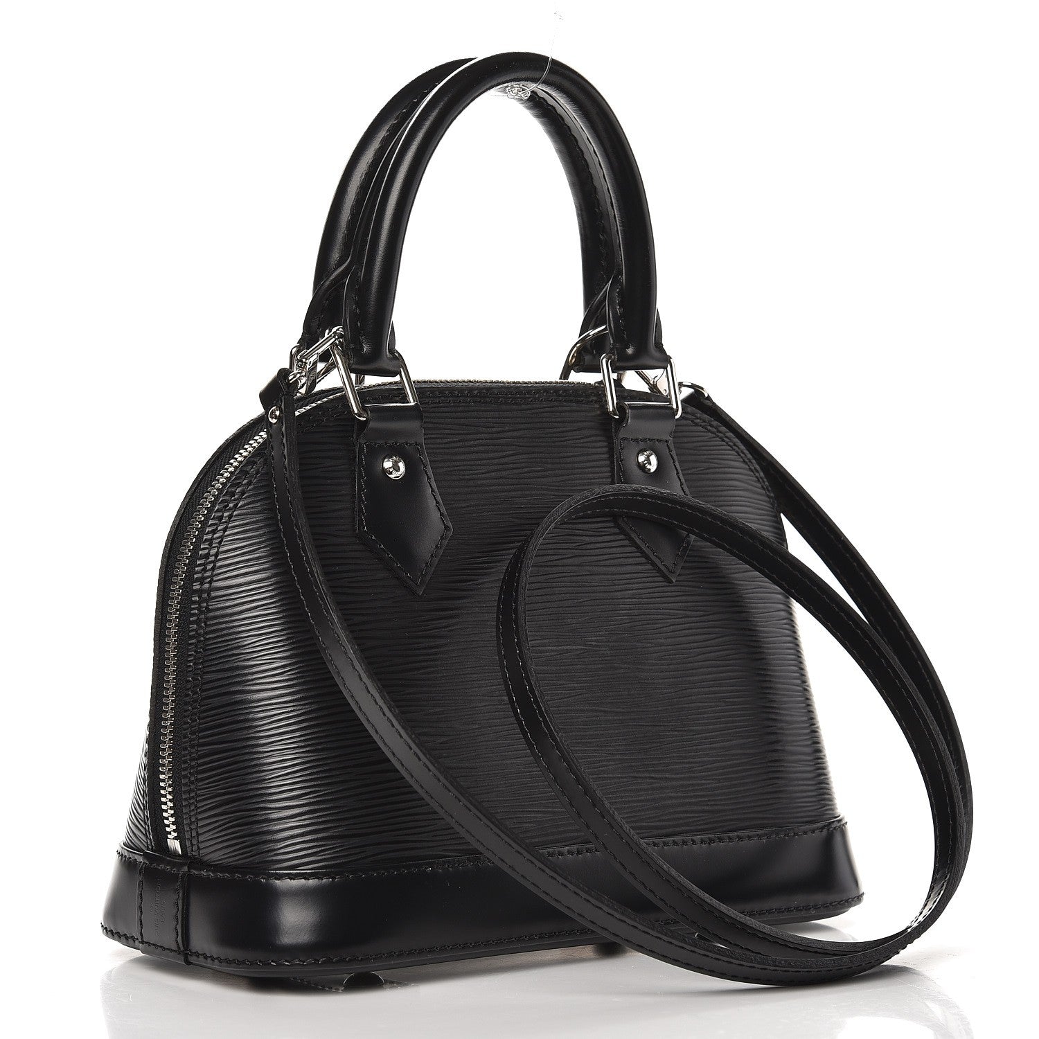 Louis Vuitton Epi Alma BB Black 3 of 9