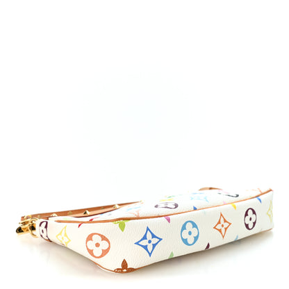 Louis Vuitton Monogram Multicolor Pochette Accessories White 4 of 11