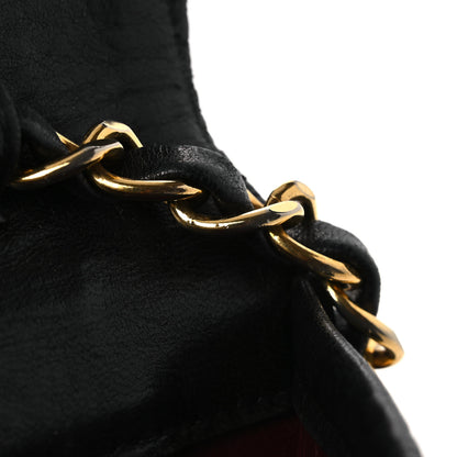 Chanel Lambskin Quilted Small Single Flap Bag Black 13 of 15