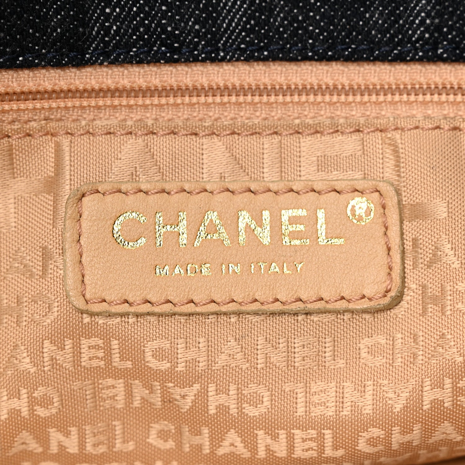 Chanel Denim XL Coco Cabas Tote Blue 7 of 13