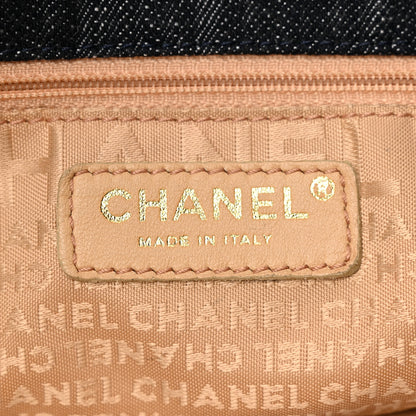 Chanel Denim XL Coco Cabas Tote Blue 7 of 13