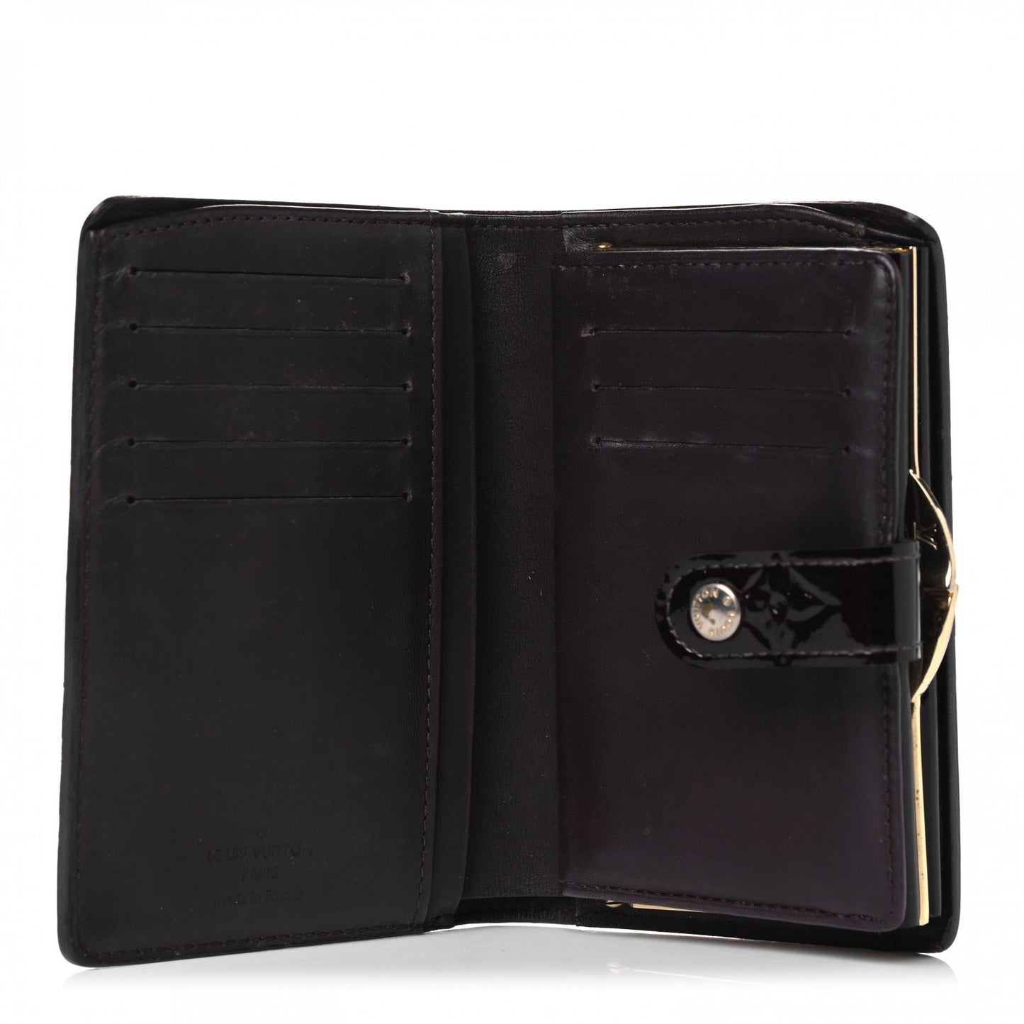 Vernis French Purse Wallet Amarante