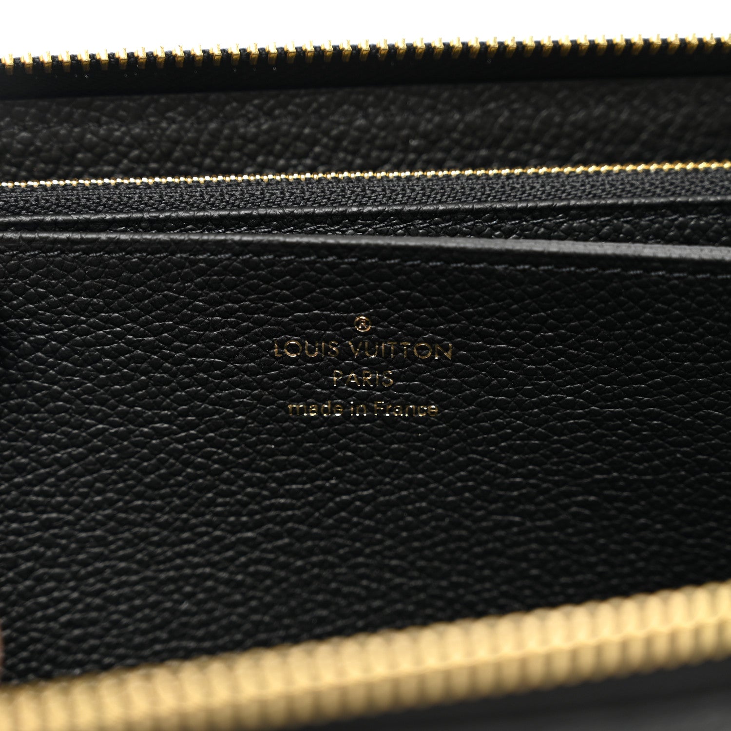 Louis Vuitton Empreinte Zippy Wallet Black 6 of 7
