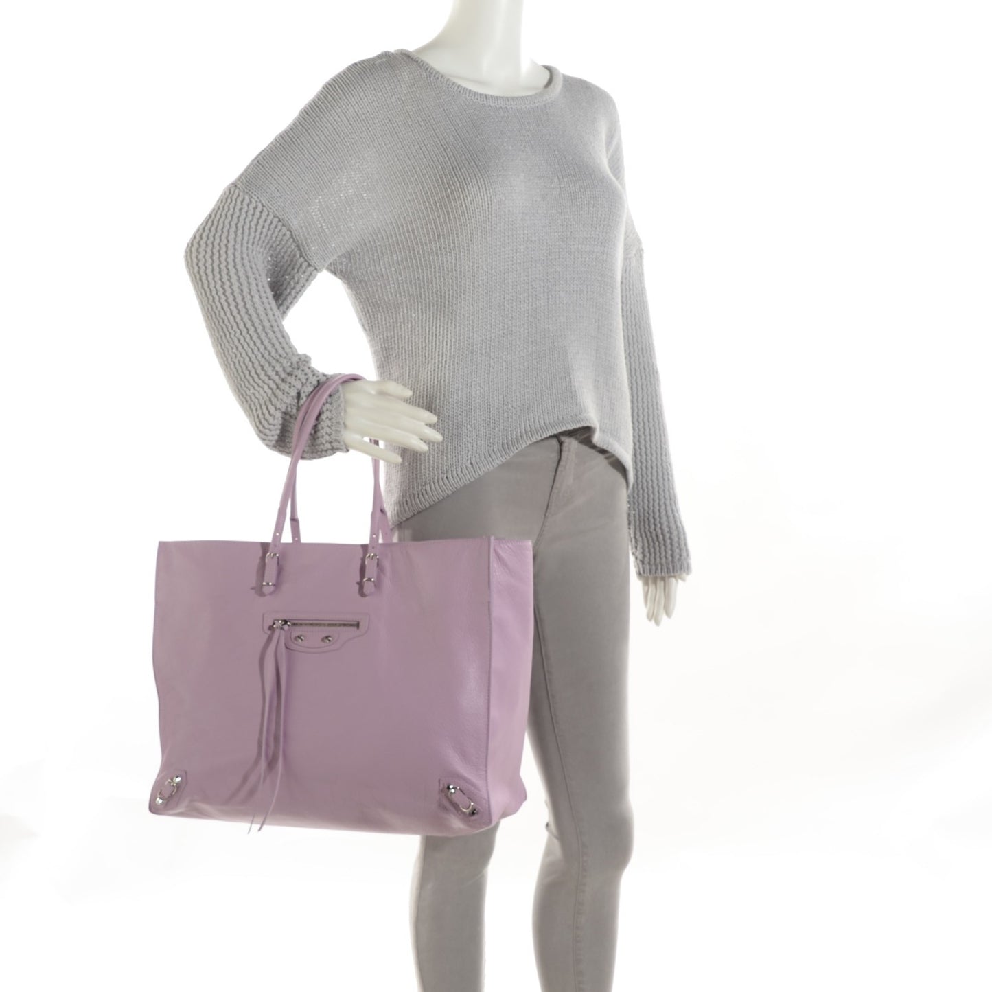 Veau Papier A4 Tote Rose Berlingot