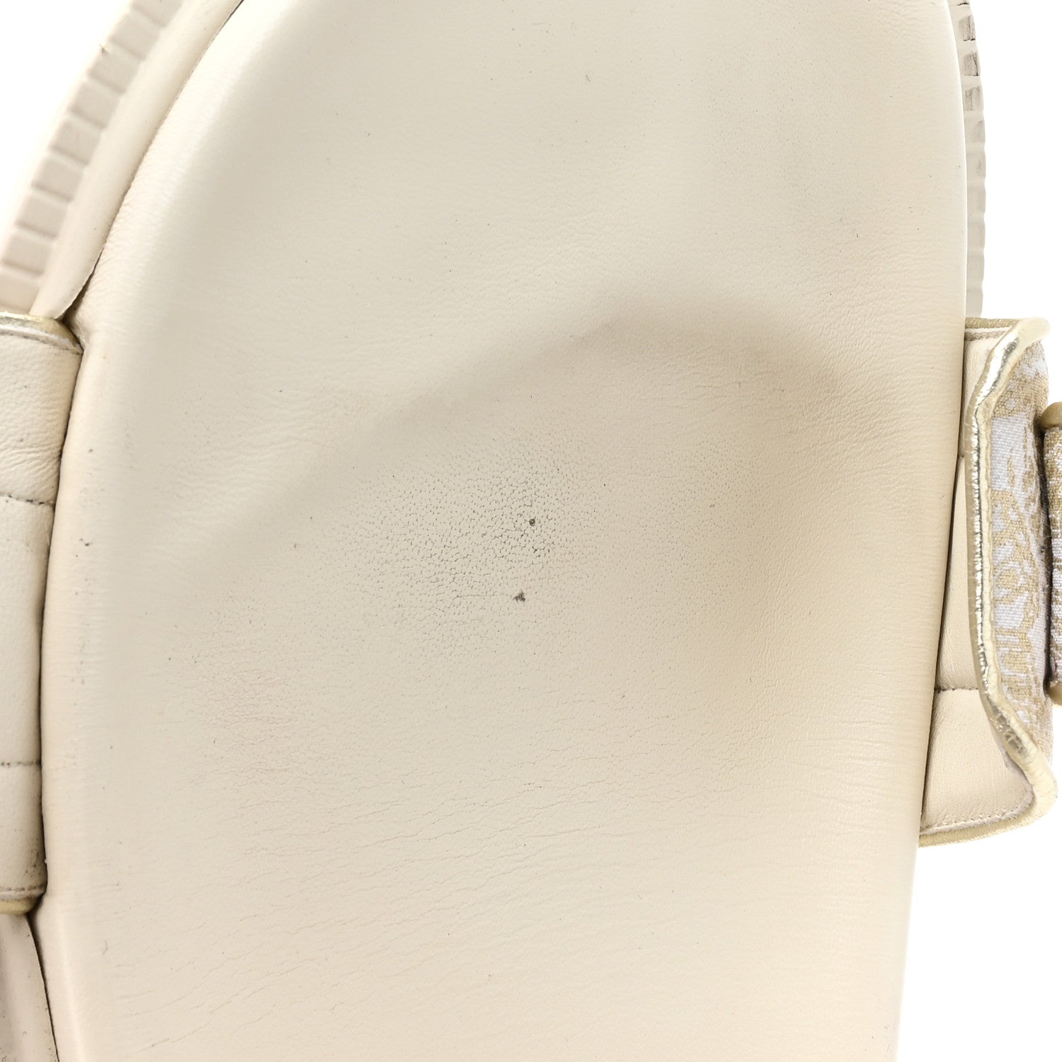 Christian Dior Technical Fabric Jacquard Dioract Sandals 40 White Gold 9 of 12