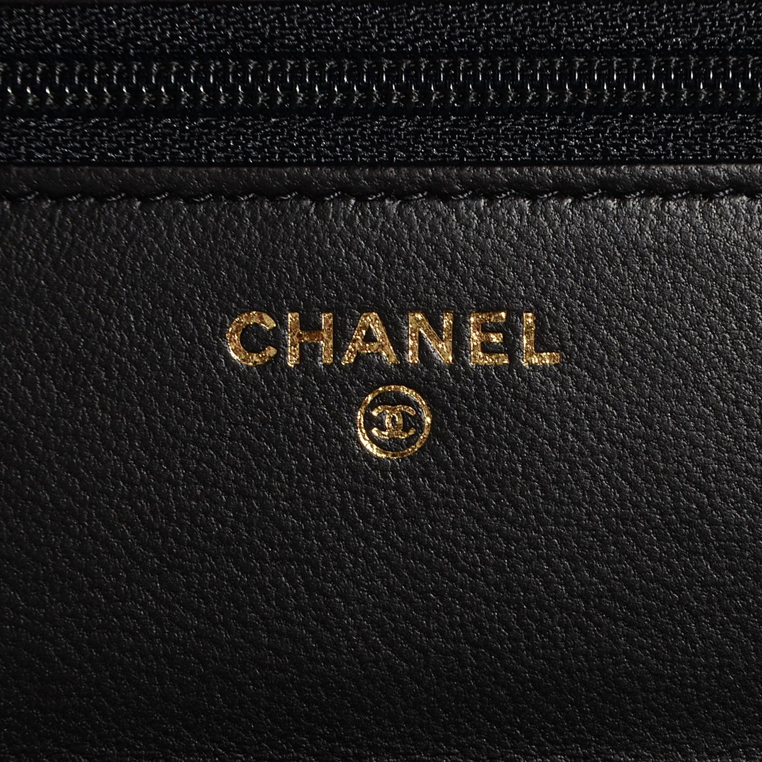 Chanel Lambskin Boy Wallet On Chain WOC Black 6 of 9