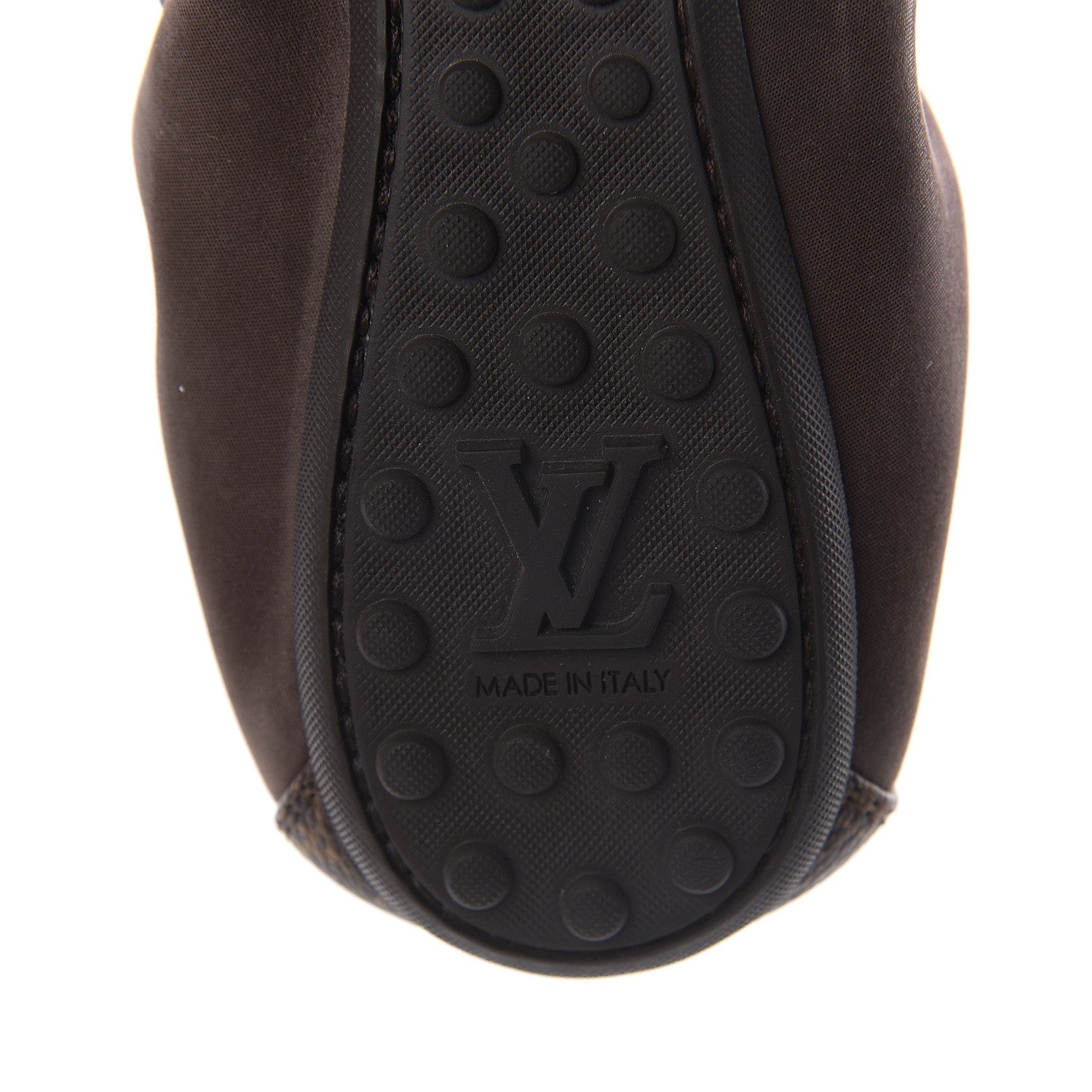 Louis Vuitton Monogram Suede Lucky Ballerina Flats 40 Brown 6 of 7