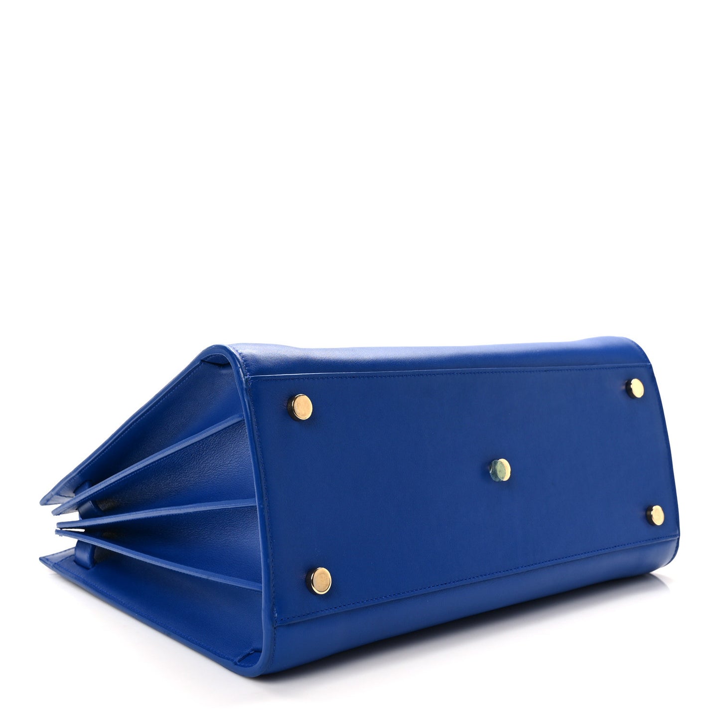 Calfskin Small Sac De Jour Royal Blue