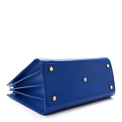 Saint Laurent Calfskin Small Sac De Jour Royal Blue 4 of 13