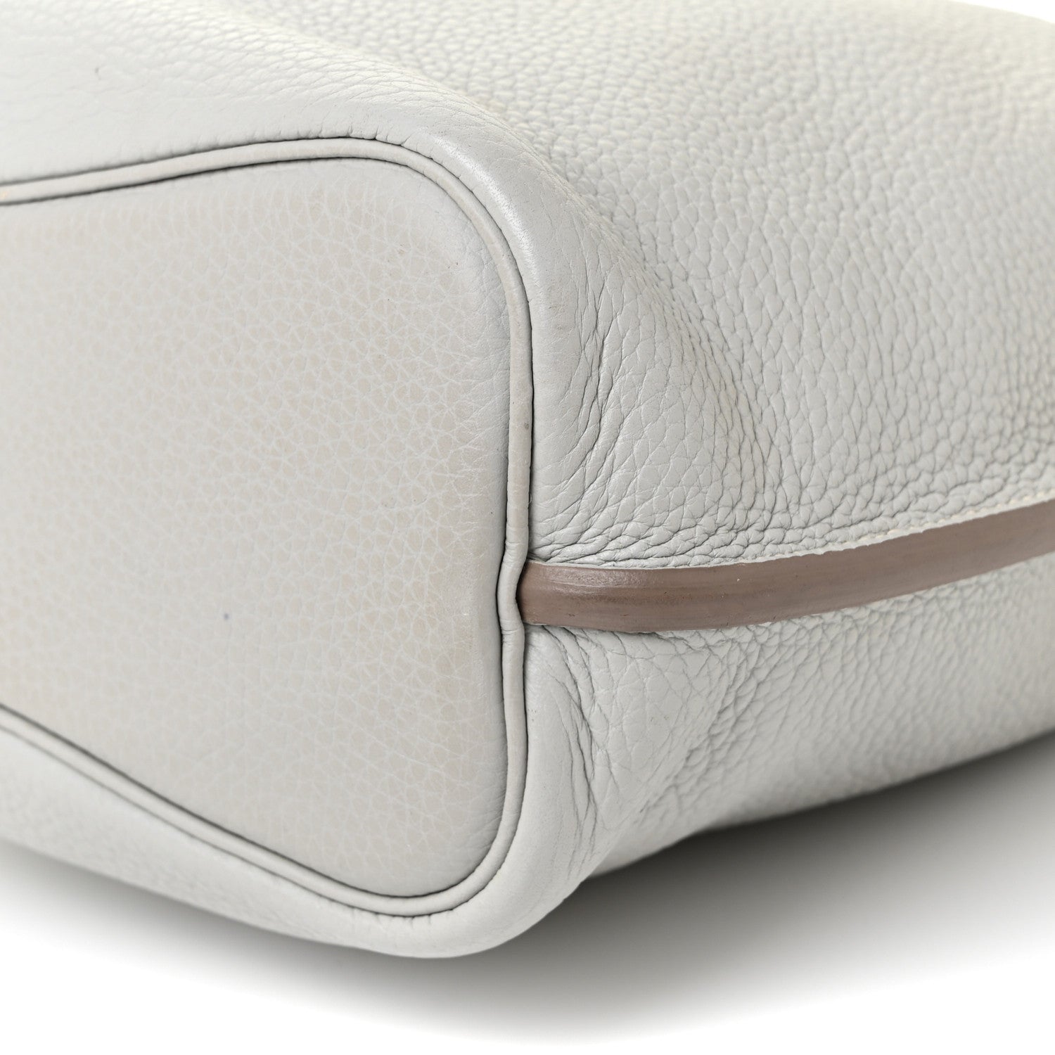 Hermes Taurillon Clemence Verso So Kelly 22 Gris Perle Crevette 8 of 18