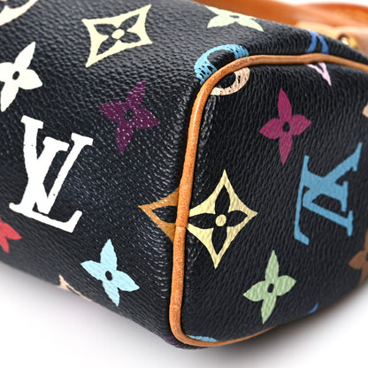 Louis Vuitton Monogram Multicolor Mini Sac HL Speedy Black 8 of 8