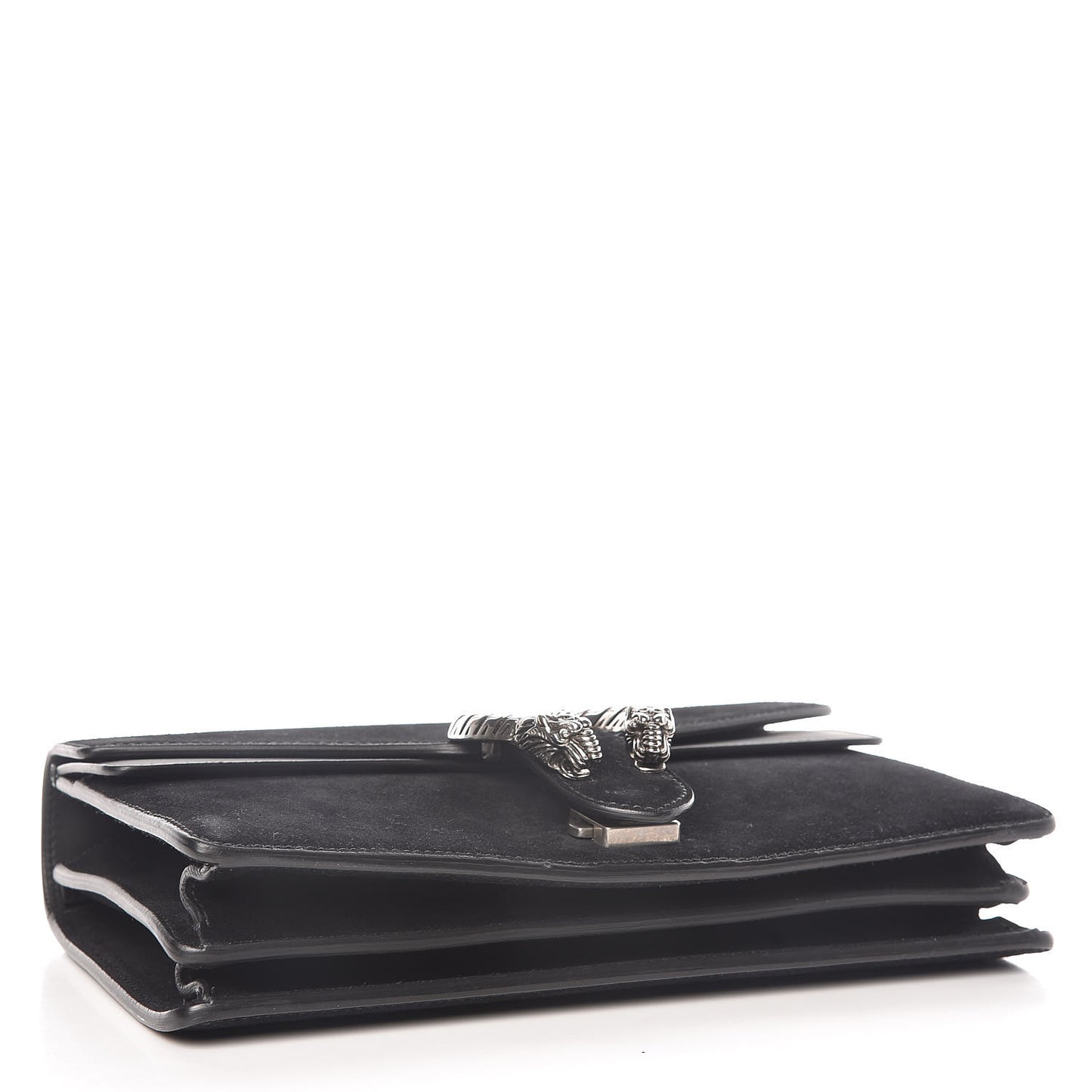 Suede Small Dionysus Shoulder Bag Black