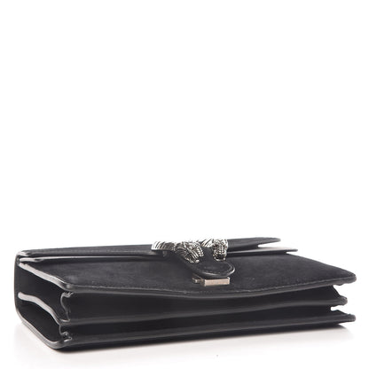 Gucci Suede Small Dionysus Shoulder Bag Black 4 of 9