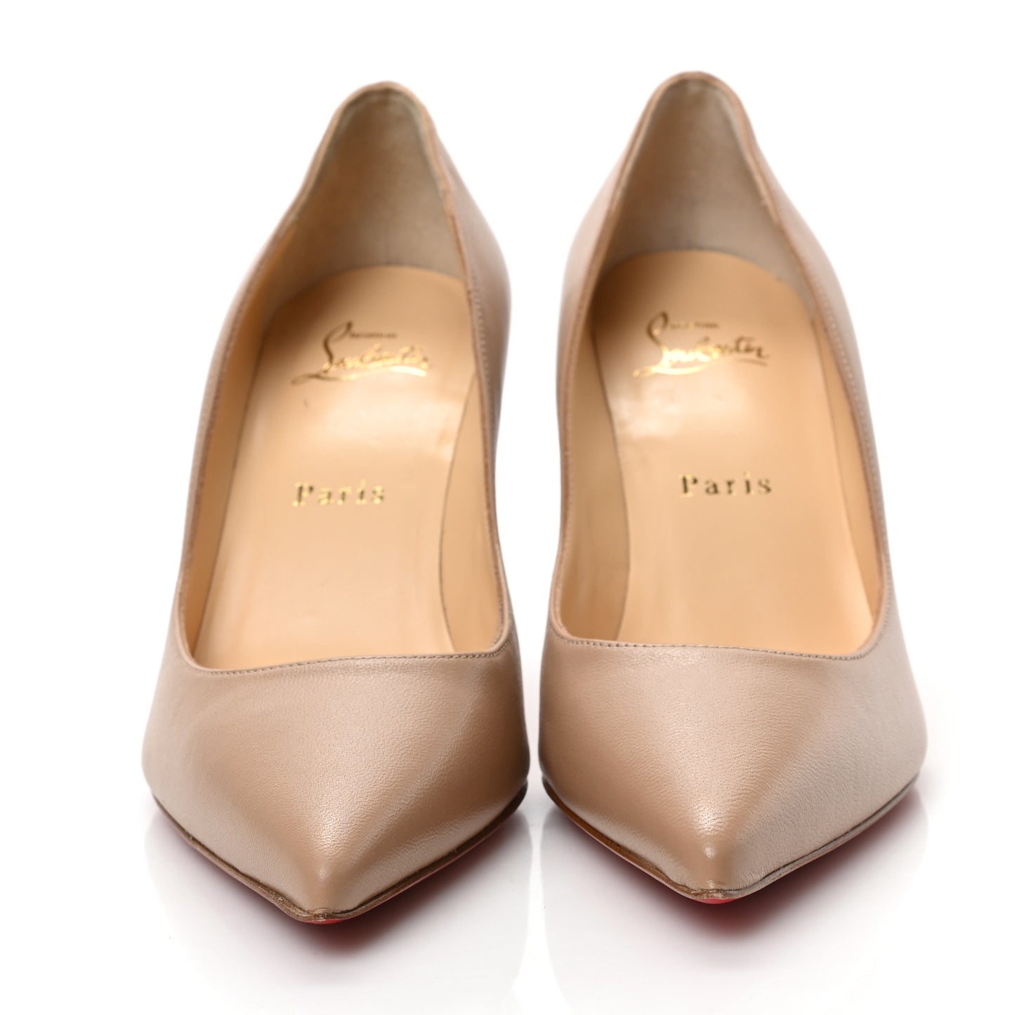 Shiny Nappa Apostrophy 85 Pumps 37 Nude